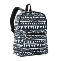 Basic Pattern Backpack -Travel Storage Store 1000x1000 1045kp nywht ethnic 550x550.jpg