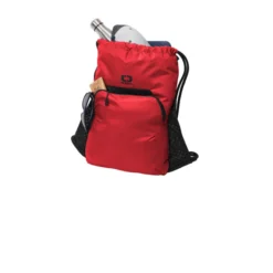 OGIO ® Boundary Cinch Pack -Travel Storage Store 10120 RippedRed 5 92000RippedRedLeftPropped 1200W 550x550h.jpg