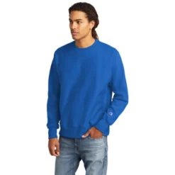 Champion ® Reverse Weave ® Crewneck Sweatshirt -Travel Storage Store 10321 AthlRoyal 4 S149AthlRoyalModel3Q 337W 550x550h.jpg