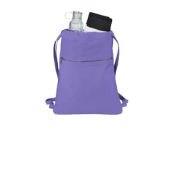 Port Authority ® Beach Wash ™ Cinch Pack -Travel Storage Store 10433 Amethyst 5 BG621AmethystFrontProp1 1200W 550x550h.jpg