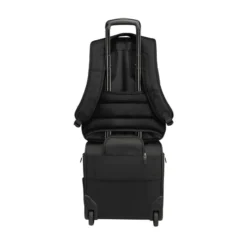 Port Authority ® Exec Backpack 11 Port Authority ® Exec Backpack -Travel Storage Store 10438 Black 6 BG223BlackFlatLoop 1200W 550x550h.jpg