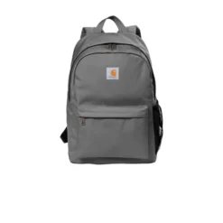 Carhartt® Canvas Backpack 10 Carhartt® Canvas Backpack -Travel Storage Store 10983 Grey 1 CT89241804GreyFlatFront 1200W 550x550h.jpg