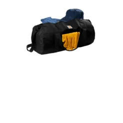 Carhartt® Canvas Packable Duffel With Pouch -Travel Storage Store 10987 Black 7 CT89105112BlackFlatRightProp 1200W 550x550h.jpg