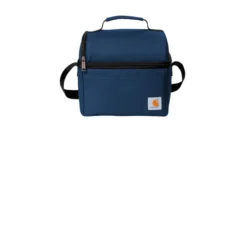 Carhartt® Lunch 6-Can Cooler Duffel Bag -Travel Storage Store 10989 Navy 1 CT89251601NavyFlatFront 1200W 550x550h.jpg