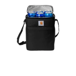 Carhartt® Vertical 12-Can Cooler Bag 7 Carhartt® Vertical 12-Can Cooler Bag -Travel Storage Store 10990 Black 2 CT89032822BlackFlatFrontProp 1200W 550x550h.jpg