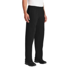 Gildan® - DryBlend® Open Bottom Sweatpant -Travel Storage Store 12300 black model 3q 550x550.jpg
