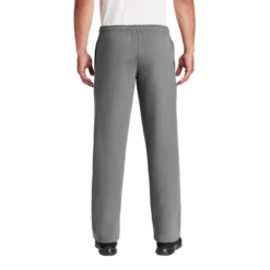 Gildan® - DryBlend® Open Bottom Sweatpant -Travel Storage Store 12300 charcoal model back 550x550.jpg
