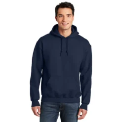 Gildan® - DryBlend® Pullover Hooded Sweatshirt 34 Gildan® - DryBlend® Pullover Hooded Sweatshirt -Travel Storage Store 12500 navy model front 022021 550x550.jpg