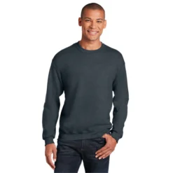 Gildan® - Heavy Blend™ Crewneck Sweatshirt 29 Gildan® - Heavy Blend™ Crewneck Sweatshirt -Travel Storage Store 18000 darkheather model front 550x550.jpg