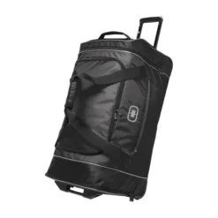 OGIO® - Hamblin 22 Wheeled Duffel -Travel Storage Store 413010 blacksilver frontleft GA20 550x550h.png