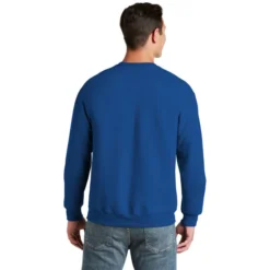 JERZEES® SUPER SWEATS® NuBlend® - Crewneck Sweatshirt -Travel Storage Store 4662M royal model back 550x550.jpg