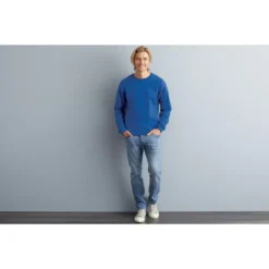 JERZEES® SUPER SWEATS® NuBlend® - Crewneck Sweatshirt -Travel Storage Store 4662M royal model ga19 550x550.jpg