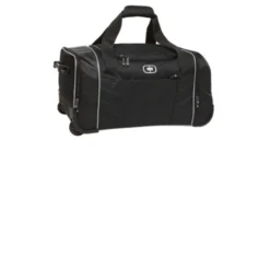 OGIO® - Hamblin 22 Wheeled Duffel -Travel Storage Store 5139 BlackSilver 1 413009BlackSilverFlatGA13 337W 550x550h.jpg