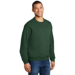 JERZEES® - NuBlend® Crewneck Sweatshirt 27 JERZEES® - NuBlend® Crewneck Sweatshirt -Travel Storage Store 562M forestgreen model 3q 102016 550x550.jpg