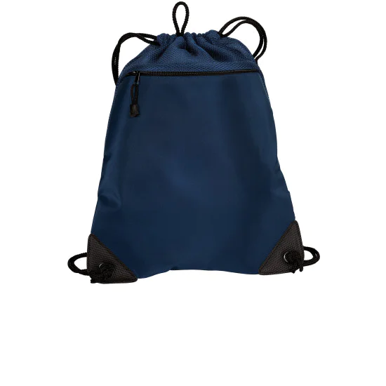 Port Authority Cinch Pack With Mesh Trim 7 Port Authority Cinch Pack With Mesh Trim - Image 7