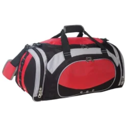 Deluxe Poly Duffel Bag W/ Shoe Storage -Travel Storage Store 6078 red 550x550.jpg