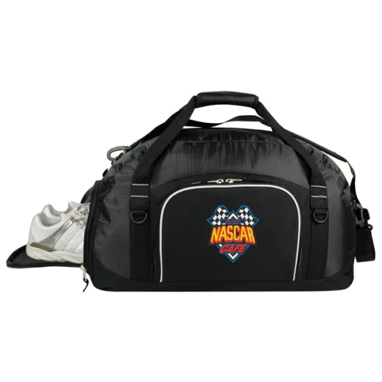 Deluxe Poly/Ripstop Duffel Bag W/ Shoe Storage 1 Deluxe Poly/Ripstop Duffel Bag W/ Shoe Storage