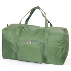 Rip-Stop Compact Folding Travel Bag -Travel Storage Store 8257 green 500x500 550x550.jpg
