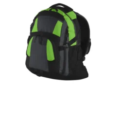 Port Authority Urban Backpack -Travel Storage Store 829 BrLimMgGyBk 1 BG77limemagnetgreyblackfront 1200W 550x550h.jpg