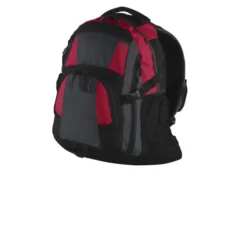 Port Authority Urban Backpack -Travel Storage Store 829 RedMagGyBlk 1 BG77redmagnetgreyblackfront 1200W 550x550h.jpg
