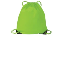 Port Authority Cinch Pack -Travel Storage Store 858 BrightLime 1 BG85BrightLimebag 337W 550x550h.jpg