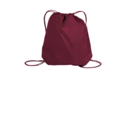 Port Authority Cinch Pack -Travel Storage Store 858 Maroon 1 BG85maroonstuffedpg117AA07 337W 550x550h.jpg