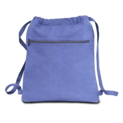 Seaside Cotton Pigment Dyed Drawstring Bag -Travel Storage Store 8877 Periwinkle Zoom 550x550.jpg