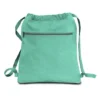 Seaside Cotton Pigment Dyed Drawstring Bag