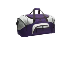 Port Authority® - Standard Colorblock Sport Duffel -Travel Storage Store 917 PurpleGrey 1 BG99purpleGA15 337W 550x550h.jpg