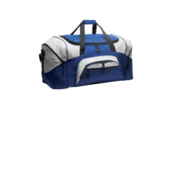 Port Authority® - Standard Colorblock Sport Duffel -Travel Storage Store 917 TrueRoyalGry 1 BG99royalGA15 337W 550x550h.jpg