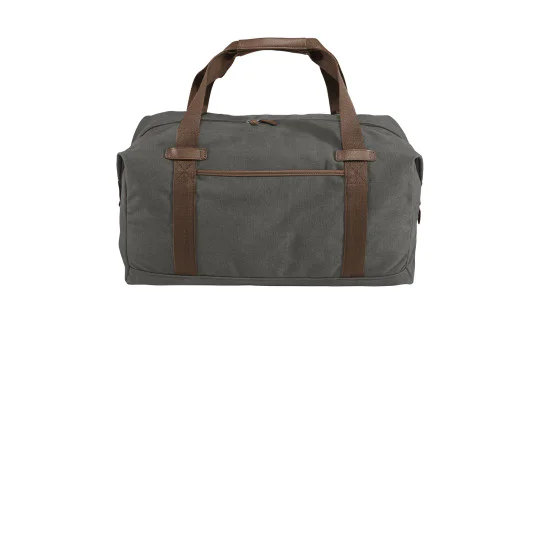 Port Authority ® Cotton Canvas Duffel 3 Port Authority ® Cotton Canvas Duffel - Image 3