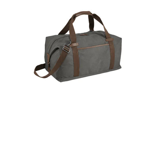 Port Authority ® Cotton Canvas Duffel 6 Port Authority ® Cotton Canvas Duffel - Image 6