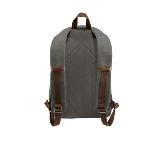 Port Authority ® Cotton Canvas Backpack 3 Port Authority ® Cotton Canvas Backpack - Image 3