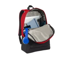 Port Authority ® Retro Backpack 15 Port Authority ® Retro Backpack -Travel Storage Store 9724 TrueRedBlack 5 BG7150TrueRedBlackAngleRightPropped 1200W 550x550h.jpg