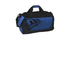 New Era ® Shutout Duffel -Travel Storage Store 9727 RoyalBlack 3 NEB700RoyalBlackAngleRight 1200W 550x550h.jpg