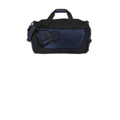 New Era ® Shutout Duffel -Travel Storage Store 9727 TrueNavyBlk 1 NEB700TrueNavyBlkFlatFront 1200W 550x550h.jpg
