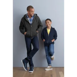 JERZEES® - NuBlend® Full-Zip Hooded Sweatshirt 29 JERZEES® - NuBlend® Full-Zip Hooded Sweatshirt -Travel Storage Store 993M 993B blackhthr navy model ga19 550x550.jpg