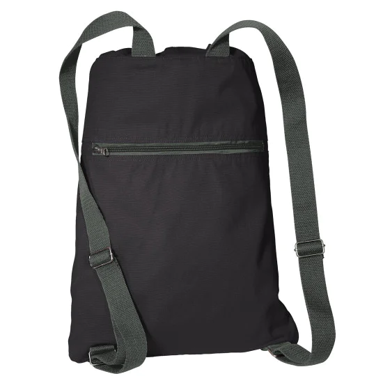 Port Authority Canvas Cinch Pack 2 Port Authority Canvas Cinch Pack - Image 2