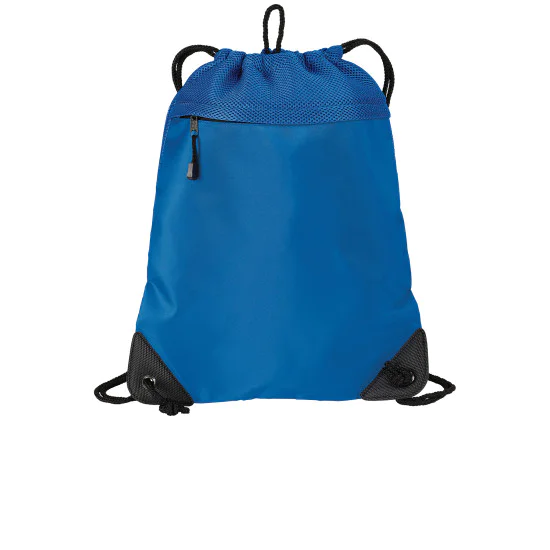 Port Authority Cinch Pack With Mesh Trim 2 Port Authority Cinch Pack With Mesh Trim - Image 2