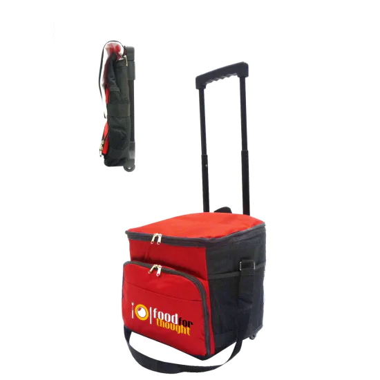 36-Can Collapsible Cooler On Wheels 1 36-Can Collapsible Cooler On Wheels