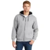 CornerStone® - Heavyweight Full-Zip Hooded Sweatshirt With Thermal Lining