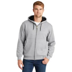 CornerStone® - Heavyweight Full-Zip Hooded Sweatshirt With Thermal Lining