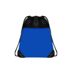 Mesh Drawstring Bag With Micro Fiber Front Zipper Pocket -Travel Storage Store DS21709 2 550x550h.jpg