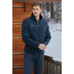Eddie Bauer® - Full-Zip Fleece Jacket -Travel Storage Store EB200 riverblue model lifestyle ga19 550x550.jpg