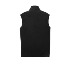 Eddie Bauer® - Fleece Vest -Travel Storage Store EB204 black flat back 550x550.jpg