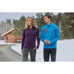 Eddie Bauer® 1/2-Zip Performance Fleece -Travel Storage Store EB234 EB235 actblu bkbry model lifestyle ga19 550x550.jpg