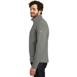 Eddie Bauer® Highpoint Fleece Jacket -Travel Storage Store EB240 metalgrey model side 072017 550x550.jpg
