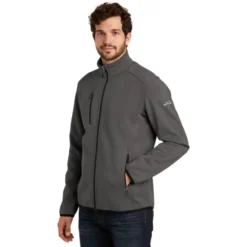 Eddie Bauer ® Dash Full-Zip Fleece Jacket -Travel Storage Store EB242 greysteel model 3q 072018 550x550.jpg