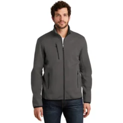 Eddie Bauer ® Dash Full-Zip Fleece Jacket -Travel Storage Store EB242 greysteel model front 072018 550x550.jpg