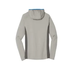 Eddie Bauer ® Sport Hooded Full-Zip Fleece Jacket -Travel Storage Store EB244 greycloudgrystlexpeditionblue flat back 550x550.jpg